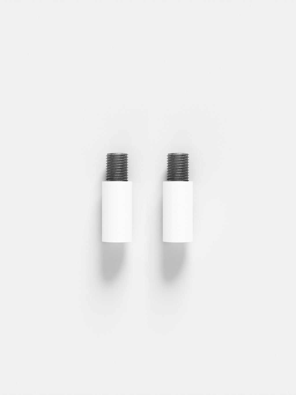 Moebe Shelving System/Wall Shelving End Bolt, White