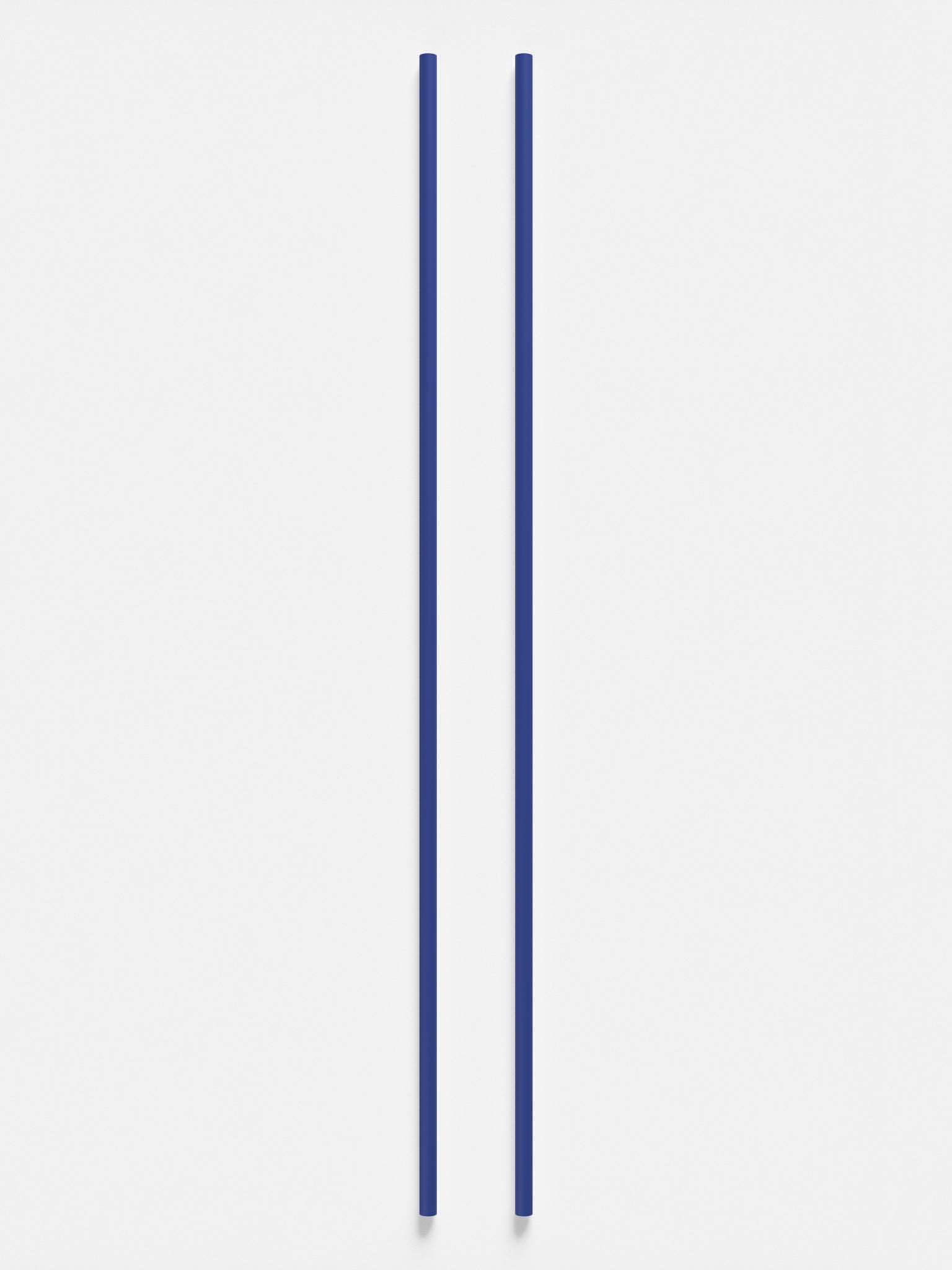 Moebe Shelving System/Wall Shelving Leg 115 Cm Deep Blue, Set Of 2