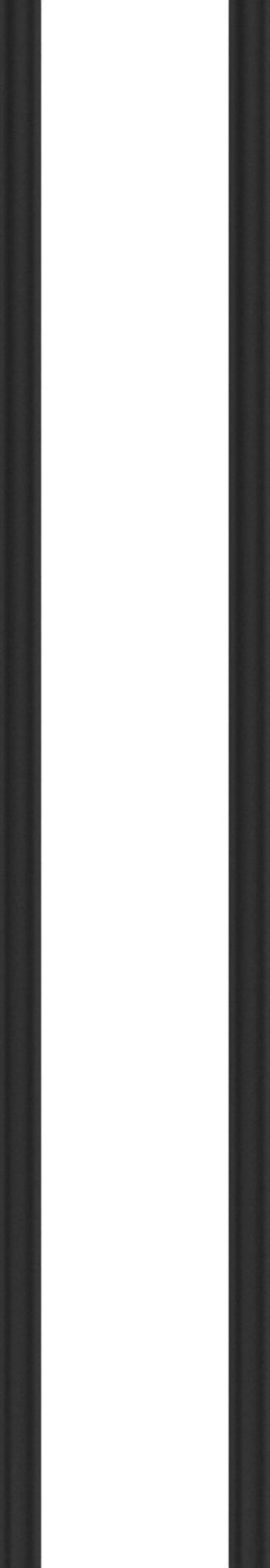 Moebe Shelving System/Wall Shelving Leg 65 Cm, Black