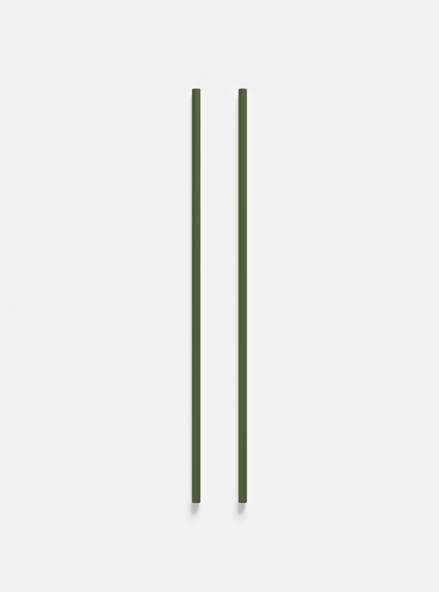 Moebe Shelving System/Wall Shelving Leg 85 Cm Pine Green, Set Of 2