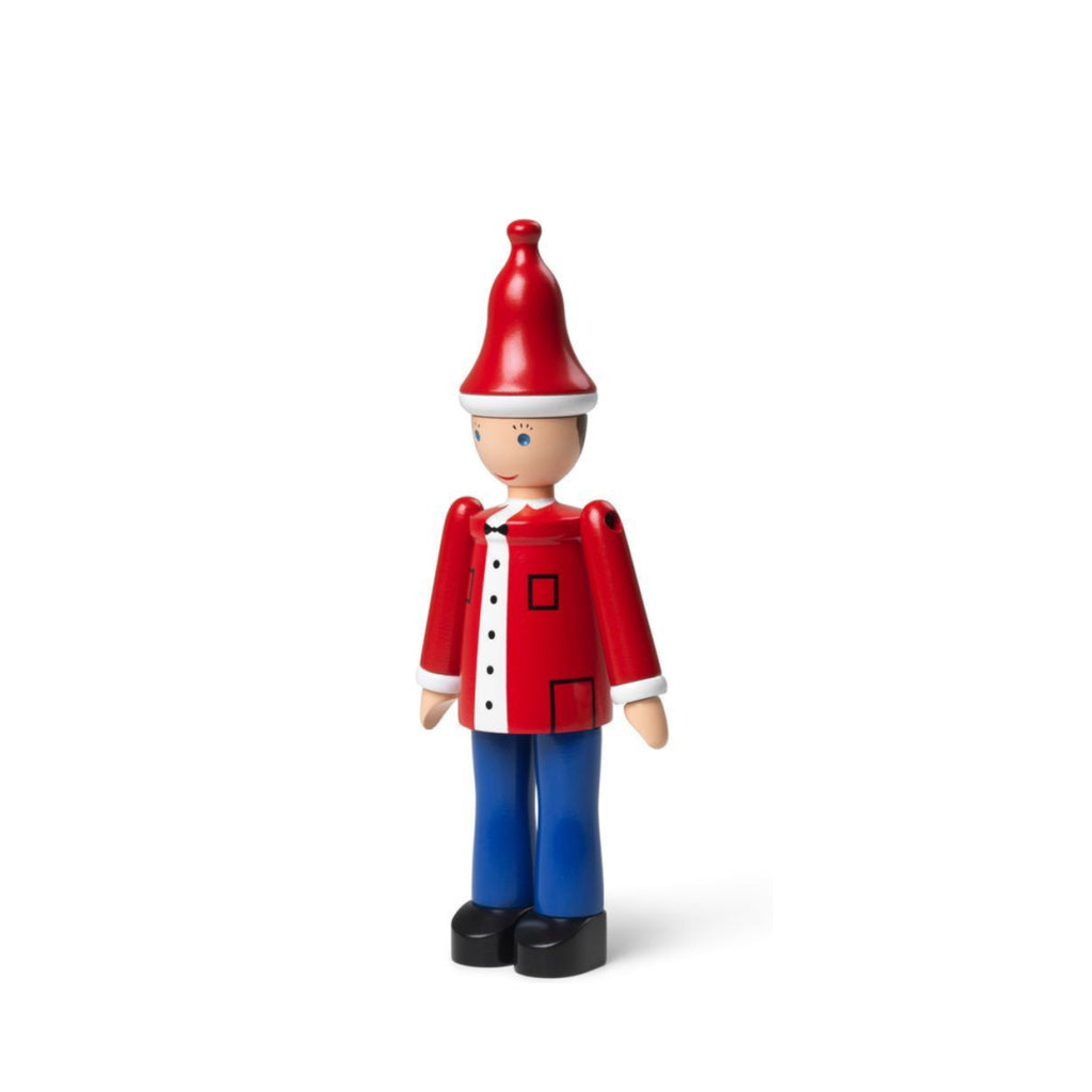 Kay Bojesen Christmas Boy "Ole" H17,5 cm Red/Blue/White