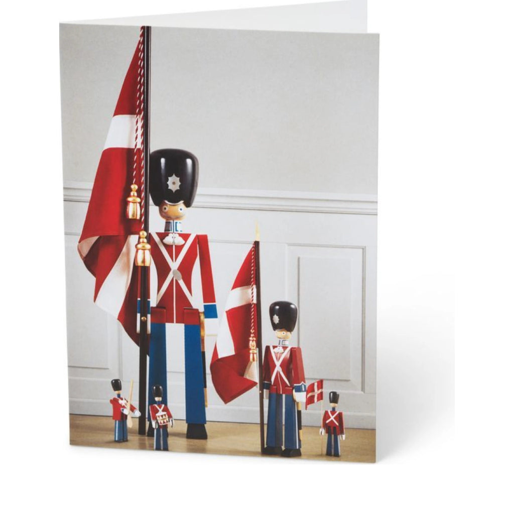 Kay Bojesen Card A6 Standard Bearer All Sizes Red/Blue/White 1 Piece
