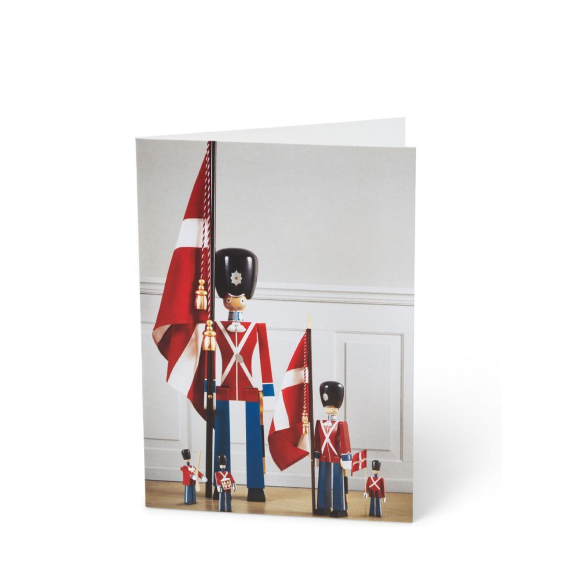 Kay Bojesen Card A6 Standard Bearer All Sizes Red/Blue/White 1 Piece