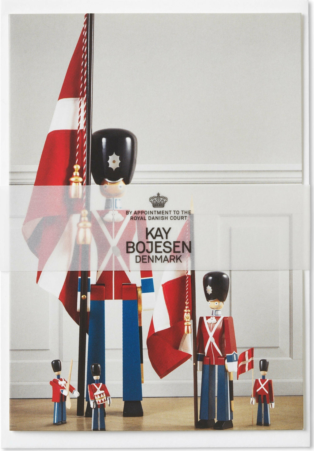 Kay Bojesen Card A6 Standard Bearer All Sizes Red/Blue/White 1 Piece