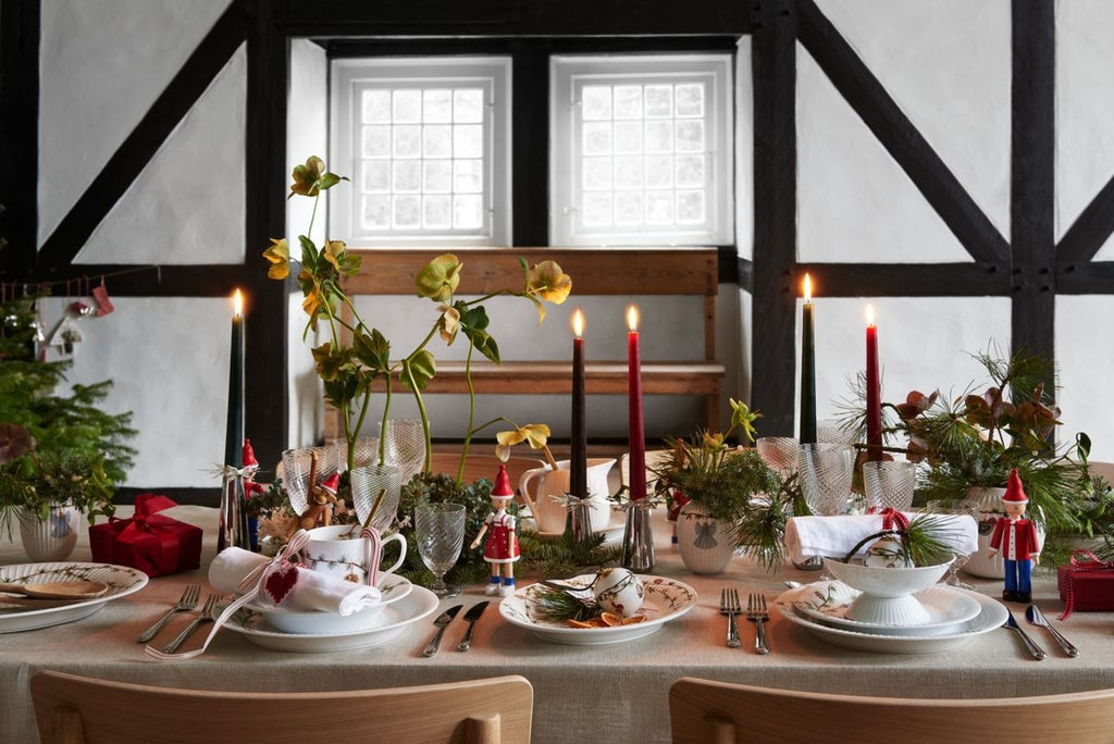 Kay Bojesen Christmas Boy "Ole" H17,5 cm Red/Blue/White