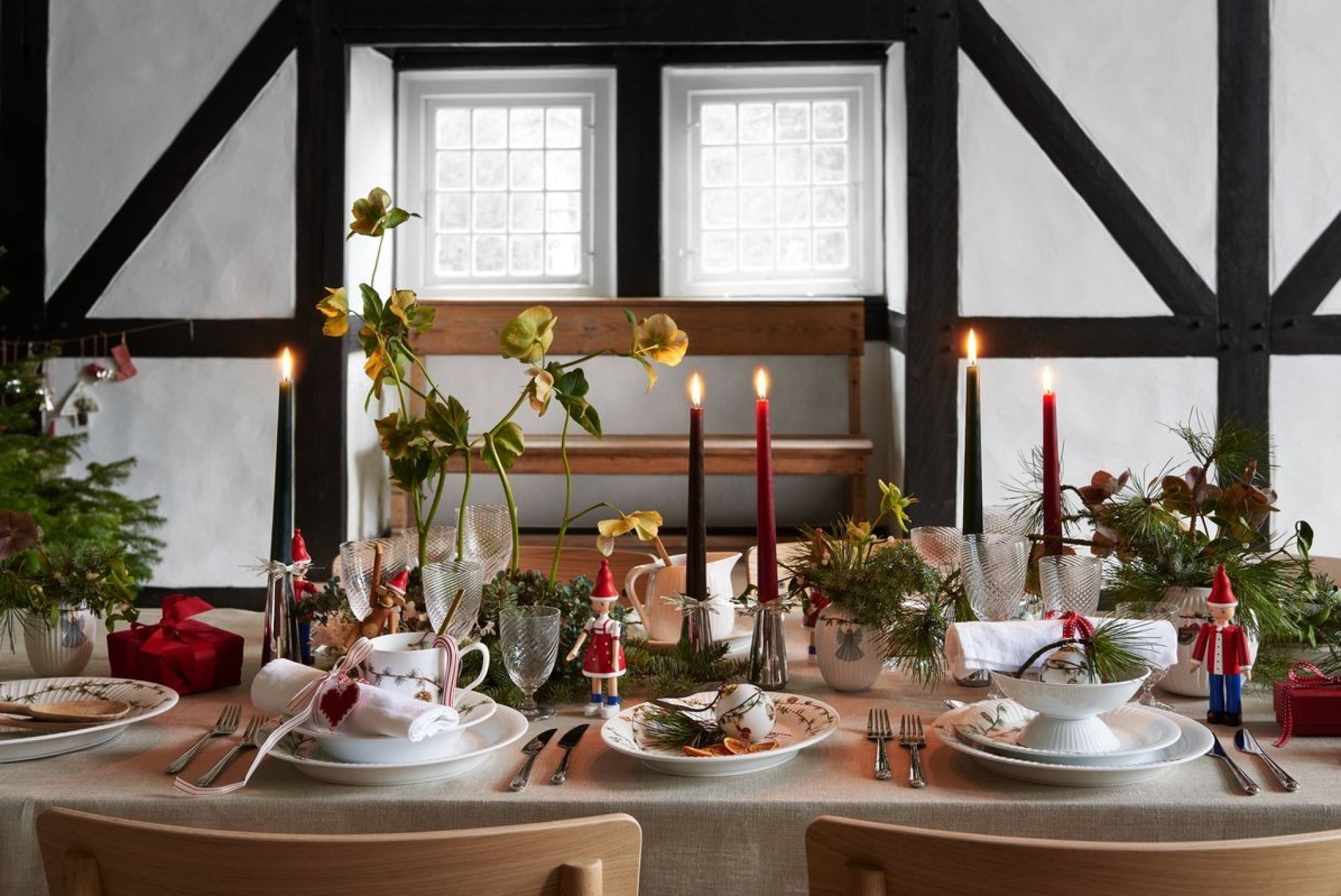 Kay Bojesen Christmas Boy "Ole" H17,5 cm Red/Blue/White