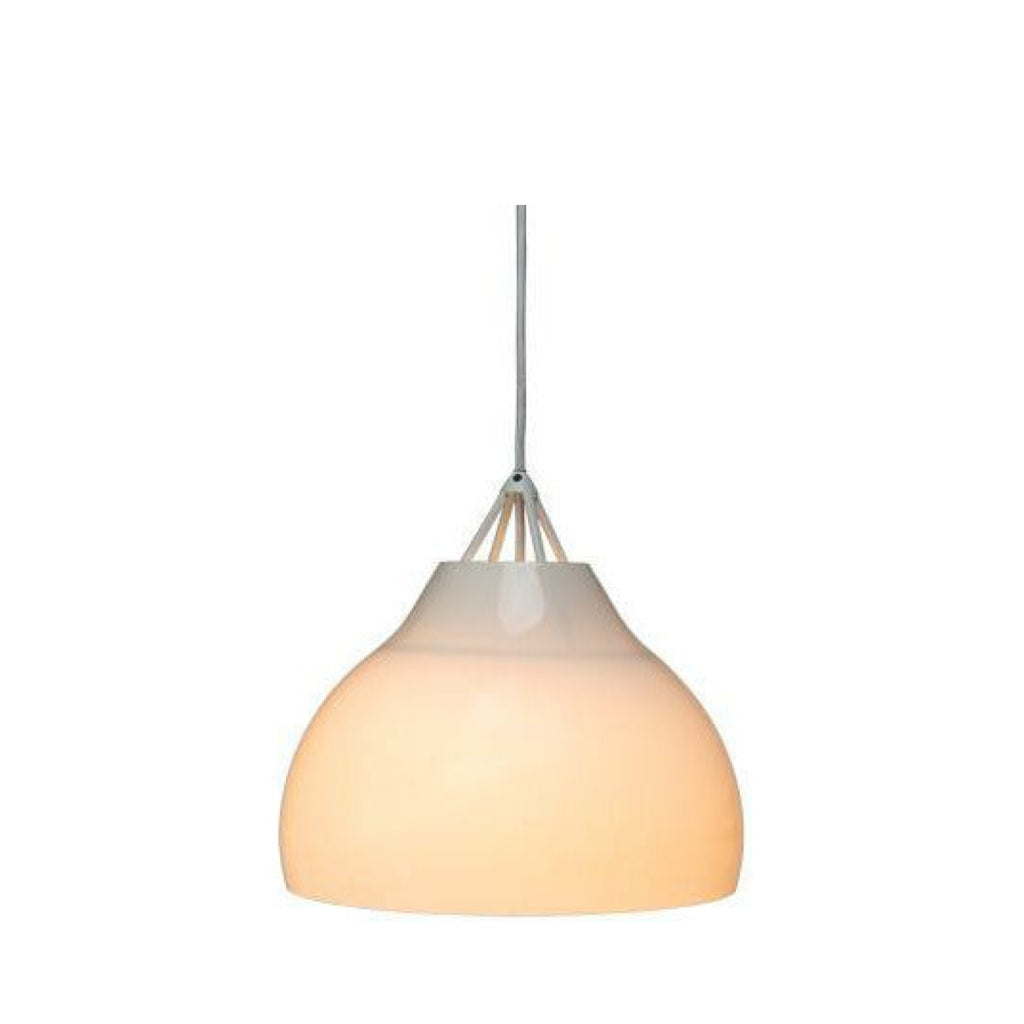 Dyberg Larsen Pyra Pendant Opal/White, 29cm