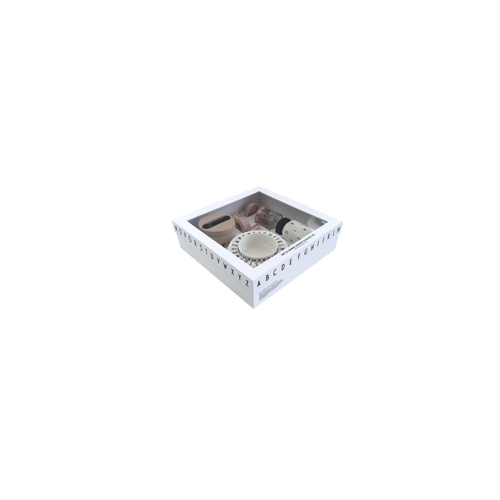 Design Letters Gift Box Tritan Premium, Nude/White