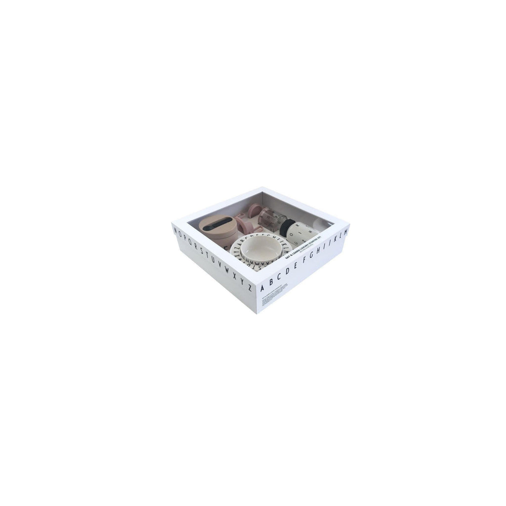 Design Letters Gift Box Tritan Premium, Nude/White