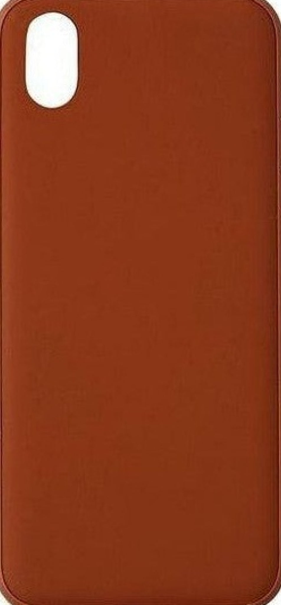 Design Letters iPhone X/XS Phone Case, Cognac