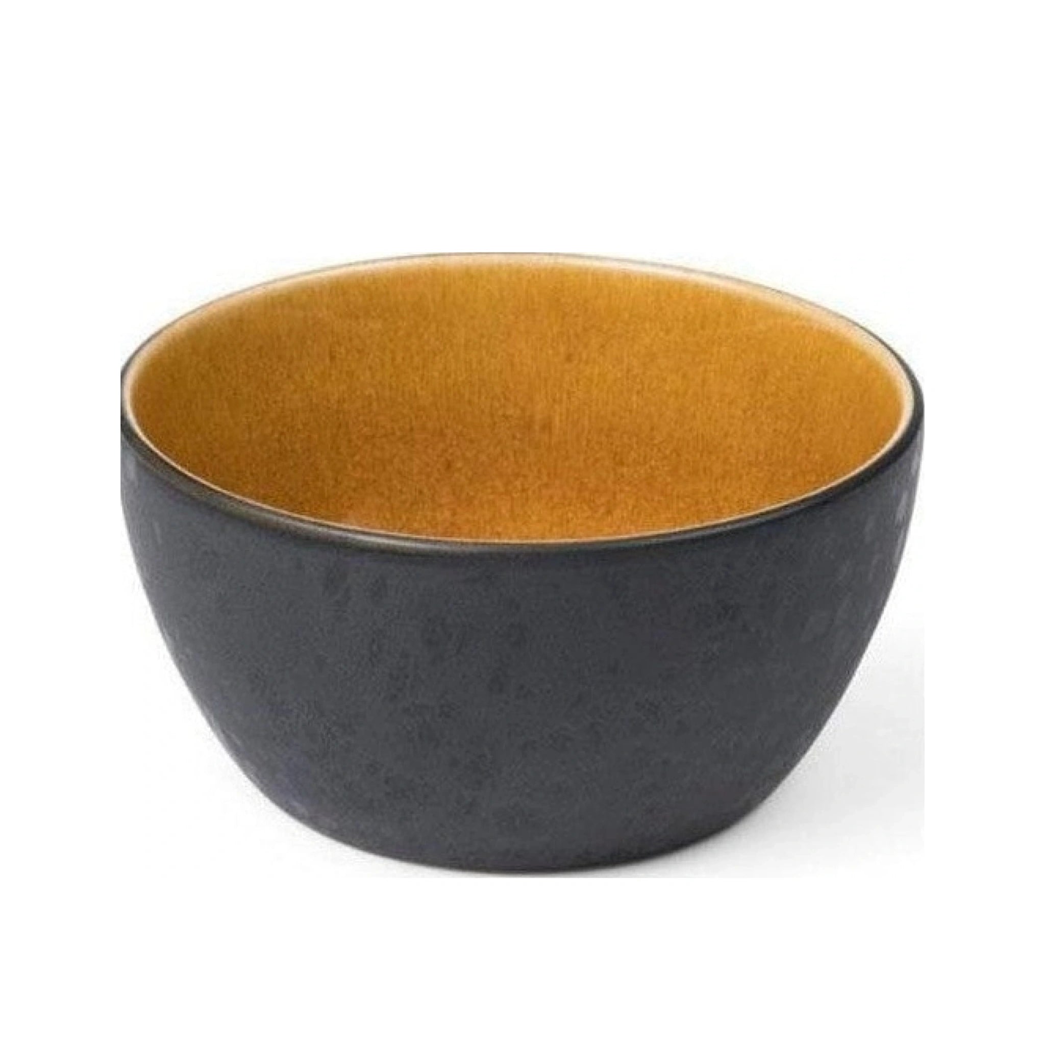 BITZ bowl, black/amber, Ø 12cm