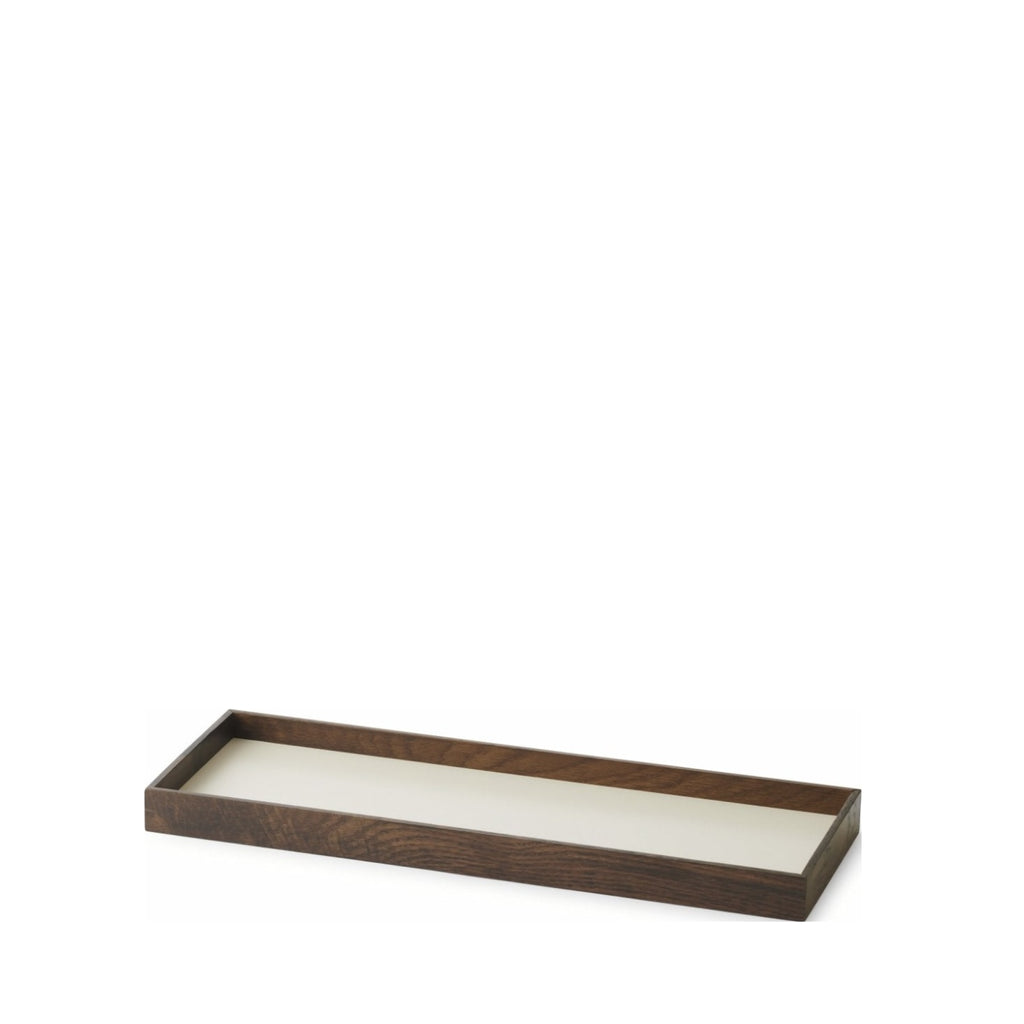 Gejst Frame Small Tray – Smoked Oak/beige Waterproof Mdf Home Display