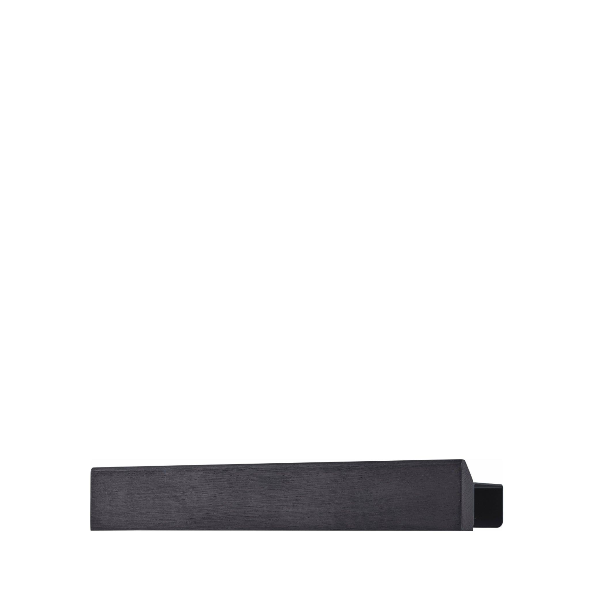 Gejst FLEX Rail 40 Black Oak & Black Steel — 40cm Wall Rail Organizer