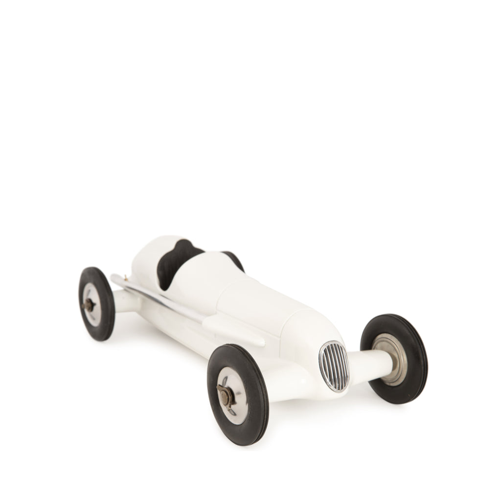 Authentic Models Indianapolis Racing Car Model, White/black