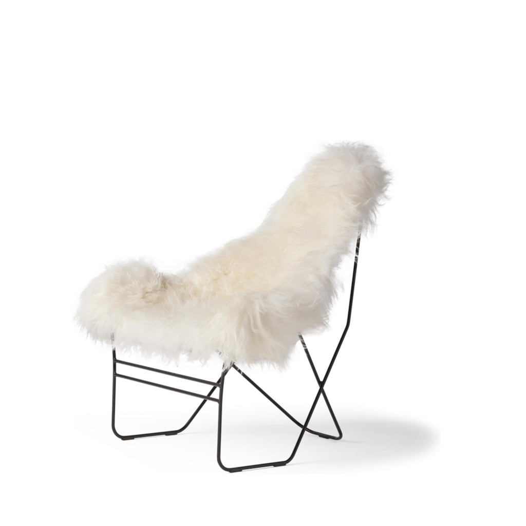 Cuero Valhalla Iceland Chair, Wild White/Black Frame