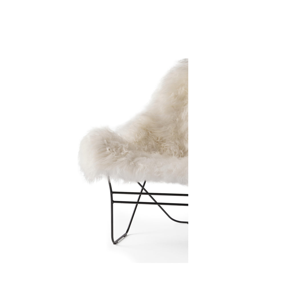 Cuero Valhalla Iceland Chair, Wild White/Black Frame