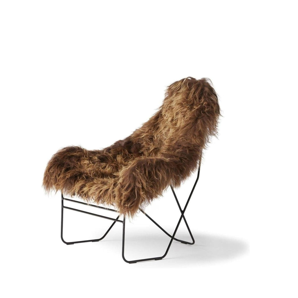 Cuero Valhalla Iceland Chair, Wild Brown/Black Frame