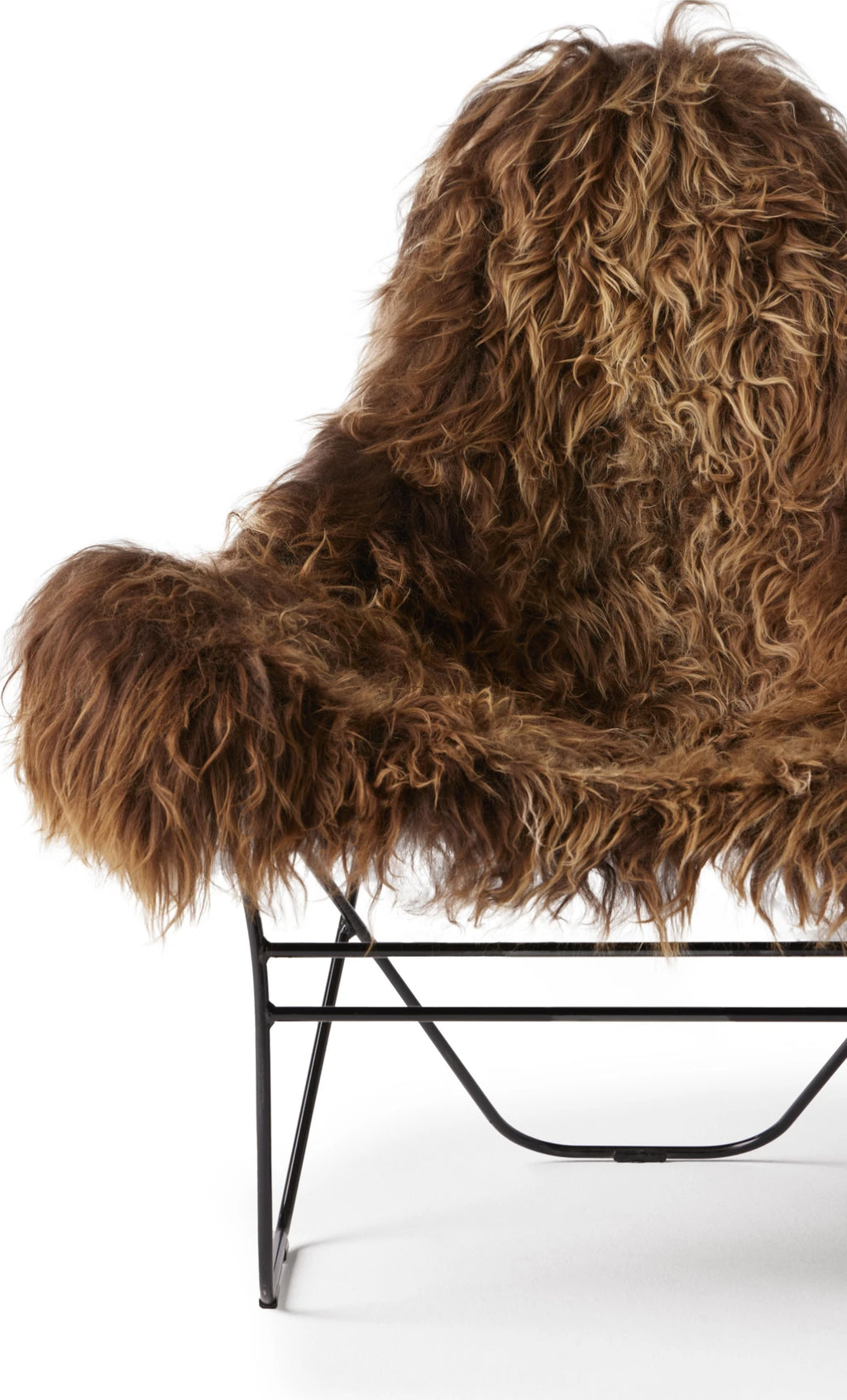 Cuero Valhalla Iceland Chair, Wild Brown/Black Frame