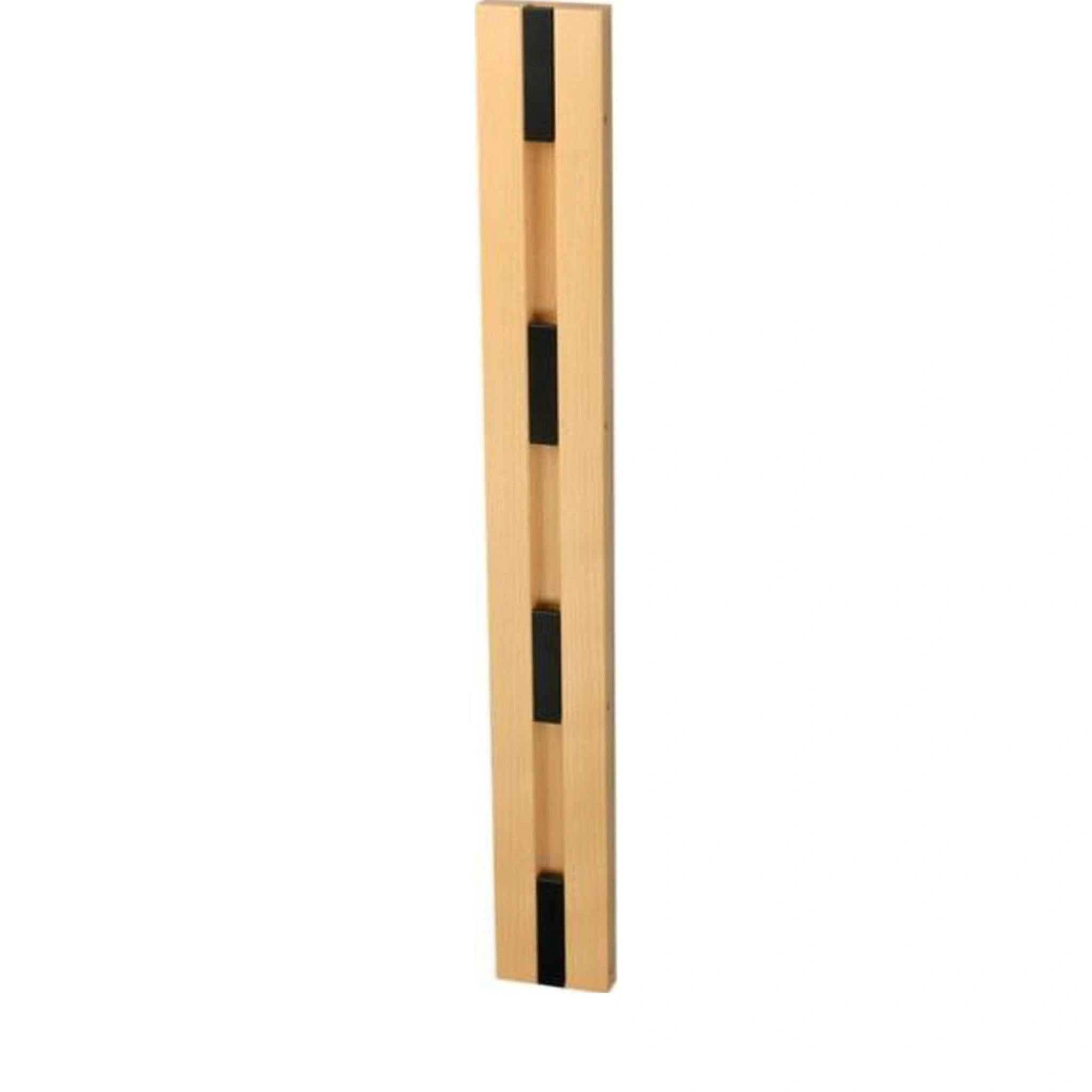 LOCA Knax Vertical coat rack, beech soaped/black