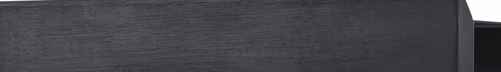 Gejst Flex Rail 40 Black Oak & Black Steel — 40cm Wall Rail Organizer