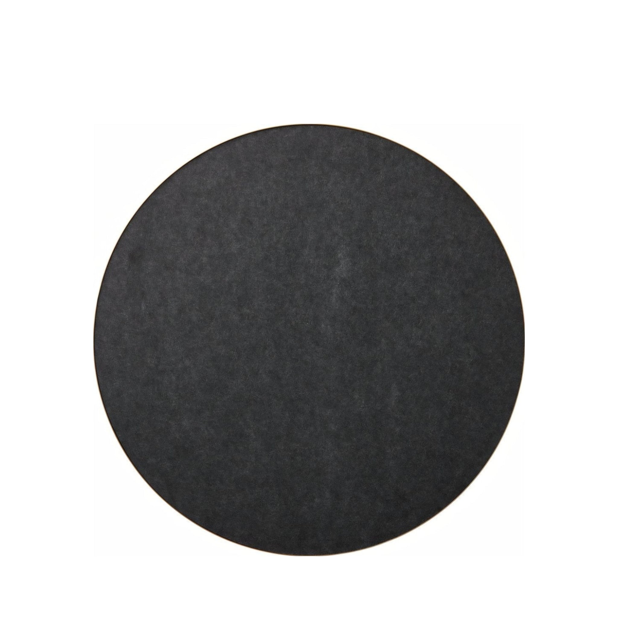 Gejst Retell Pinboard 80 Cm - Black Felt Bulletin Board, Brass Rim