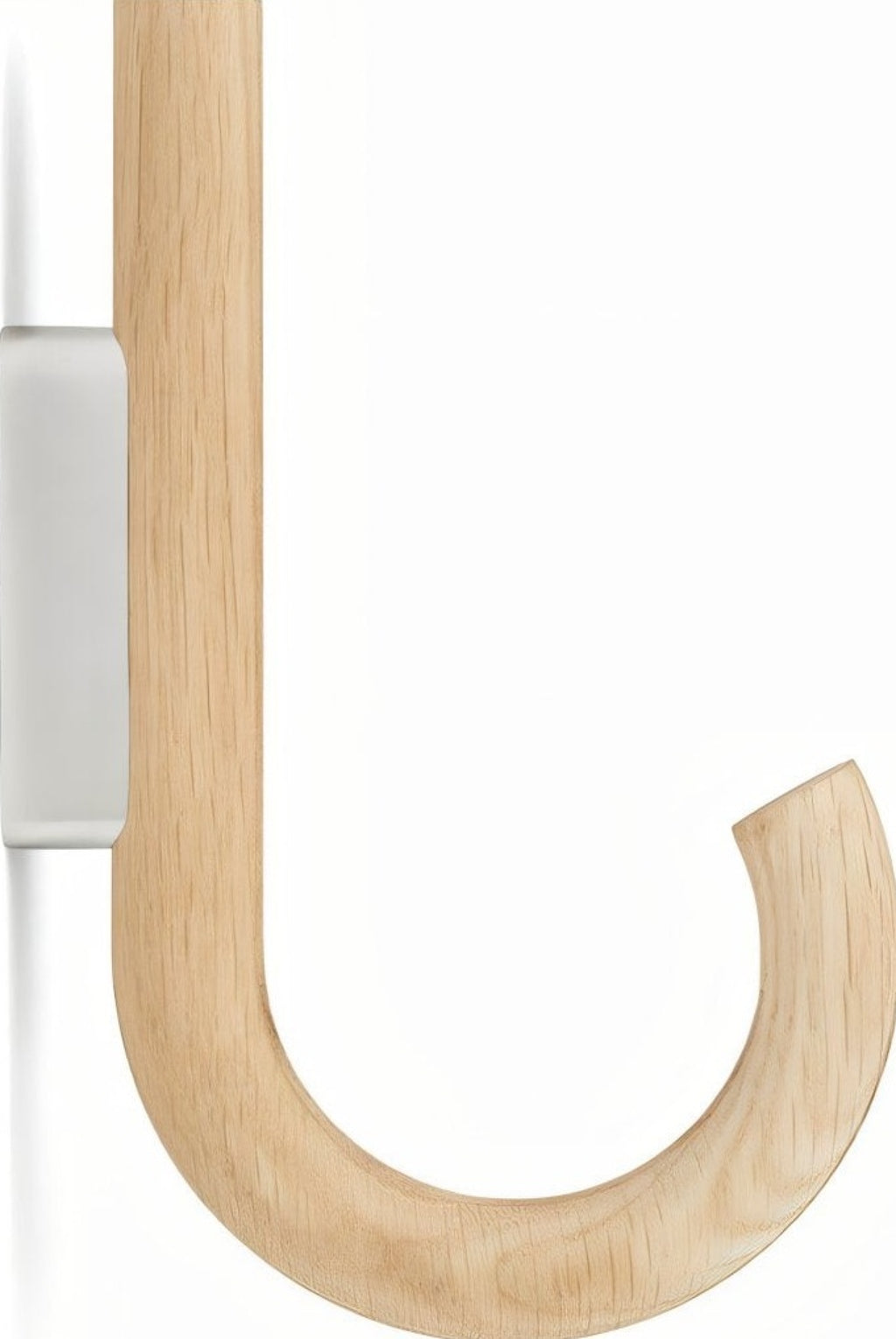 Gejst Hook Wall & Coat Hook - Black Oak/chrome Oak-steel 12.8x19 Cm