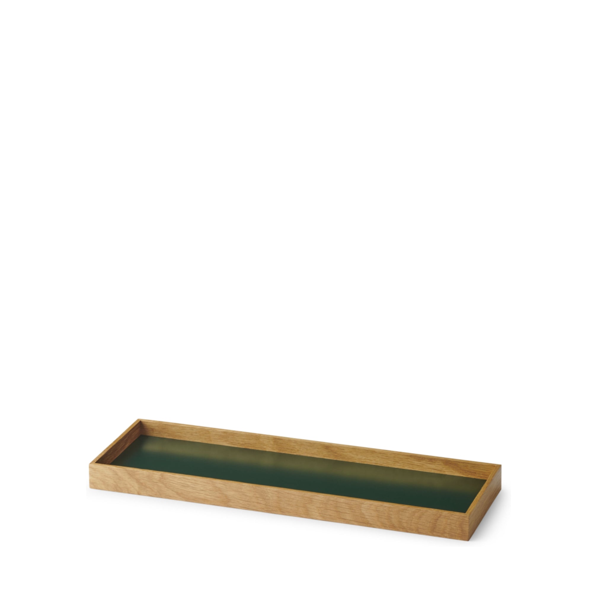 Gejst Frame Tray Medium Oak/green - 29x29x35 Cm Ash & Steel Display