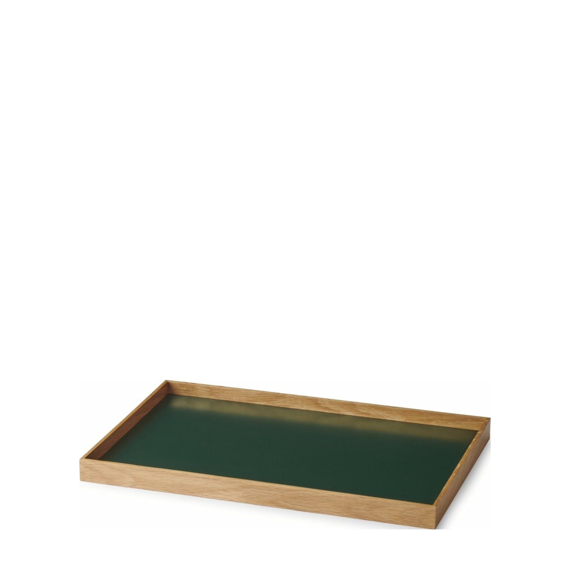Gejst Frame Tray Medium Oak/green - 29x29x35 Cm Ash & Steel Display