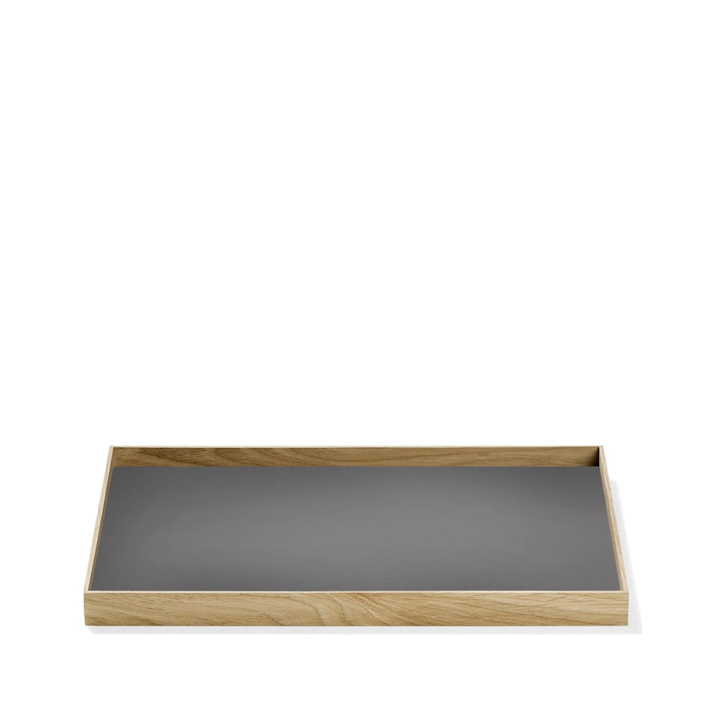 Gejst Frame Tray Medium 37x33 Cm - Oak/grey Waterproof Mdf Tray