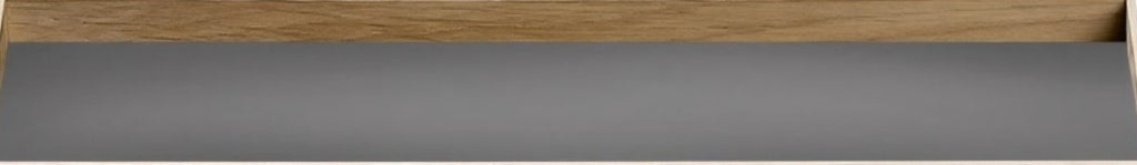 Gejst Frame Small Oak/grey Tray - Waterproof Mdf, Wooden Edges 37x33cm