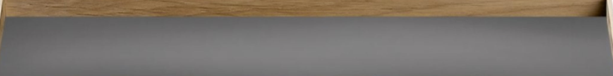 Gejst Frame Small Oak/grey Tray - Waterproof Mdf, Wooden Edges 37x33cm