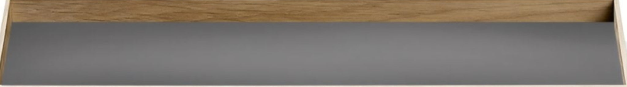 Gejst Frame Small Oak/grey Tray - Waterproof Mdf, Wooden Edges 37x33cm