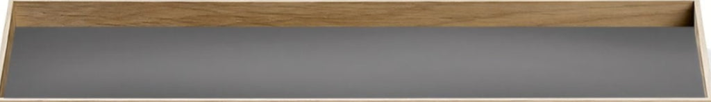 Gejst Frame Small Oak/grey Tray - Waterproof Mdf, Wooden Edges 37x33cm