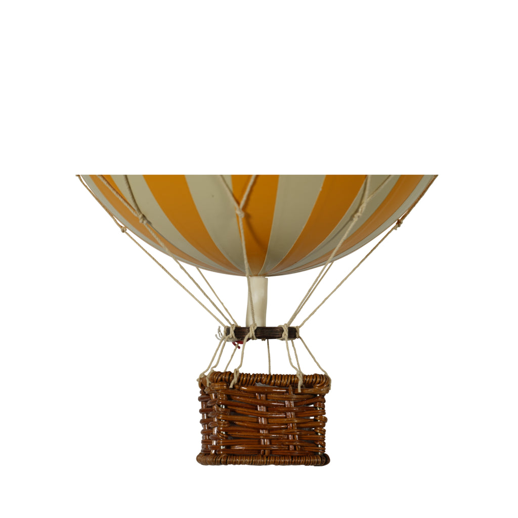 Authentic Models Travels Light Balloon Model, Orange/ivory, Ø 18 Cm
