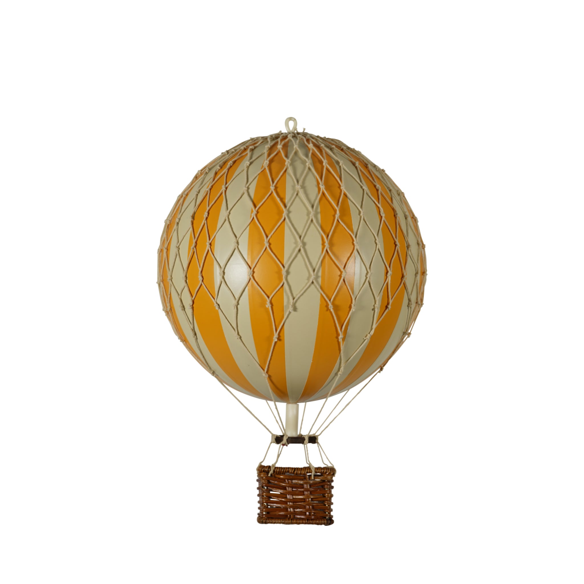 Authentic Models Travels Light Balloon Model, Orange/ivory, Ø 18 Cm