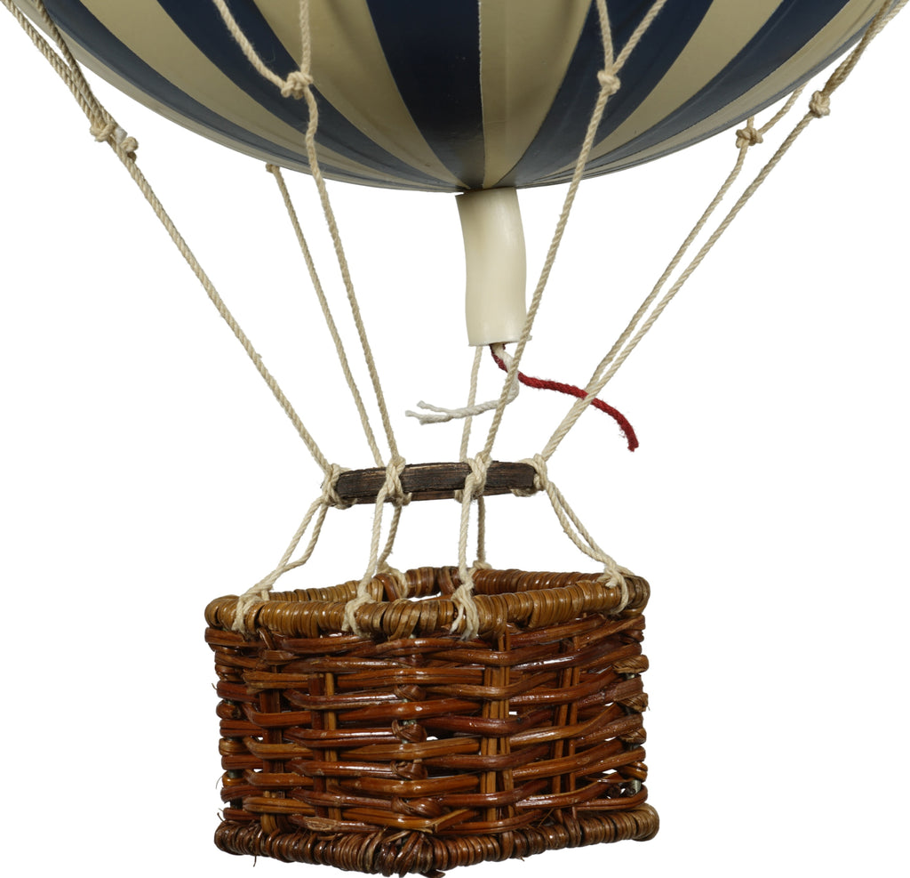 Authentic Models Travels Light Balloon Model, Navy Blue/ivory, Ø 18 Cm