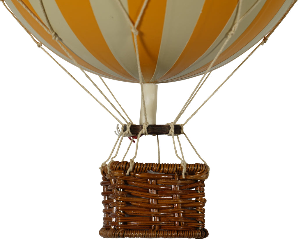 Authentic Models Travels Light Balloon Model, Orange/ivory, Ø 18 Cm