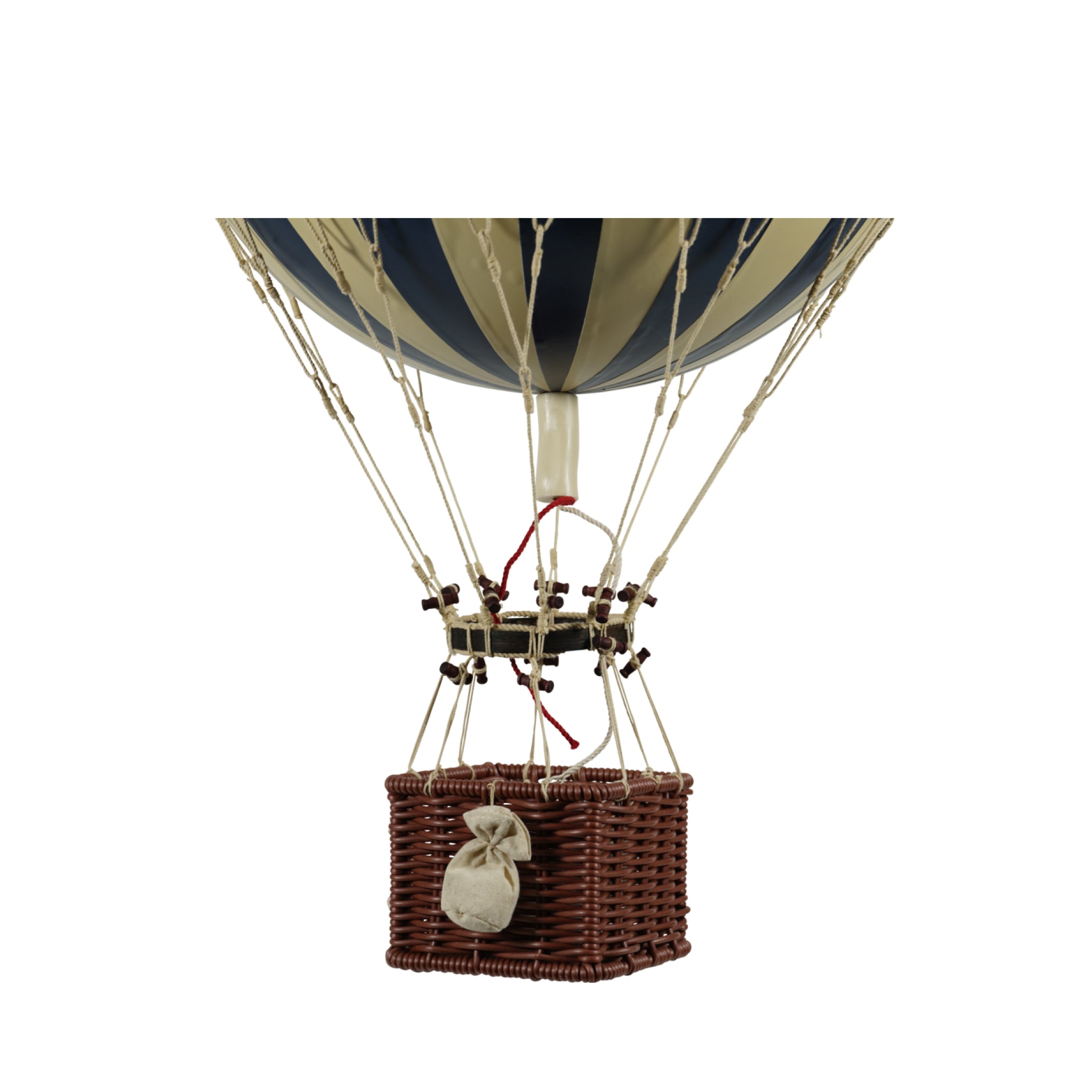 Authentic Models Royal Aero Balloon Model, Navy Blue/ivory, Ø 32 Cm