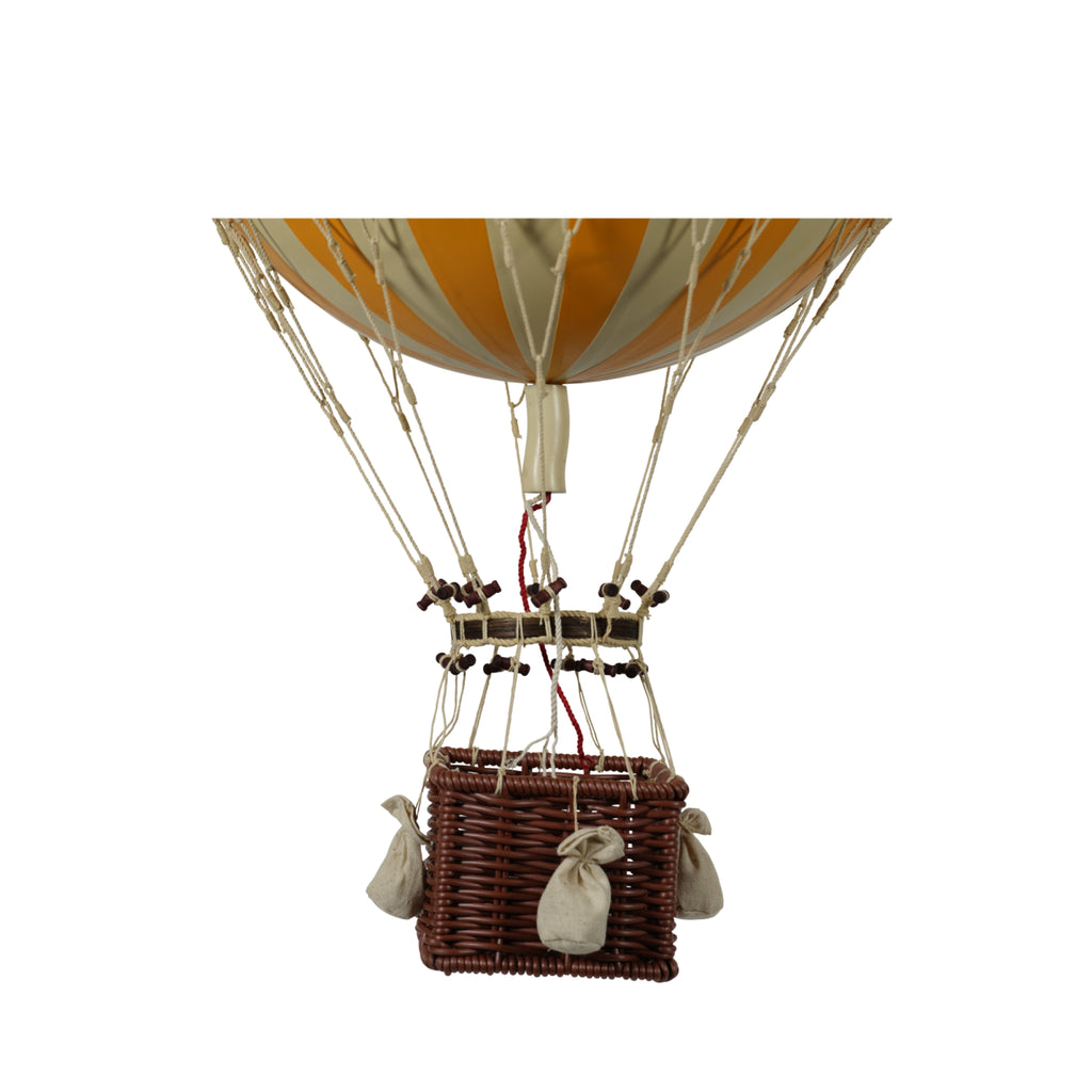 Authentic Models Royal Aero Balloon Model, Orange/ivory, Ø 32 Cm