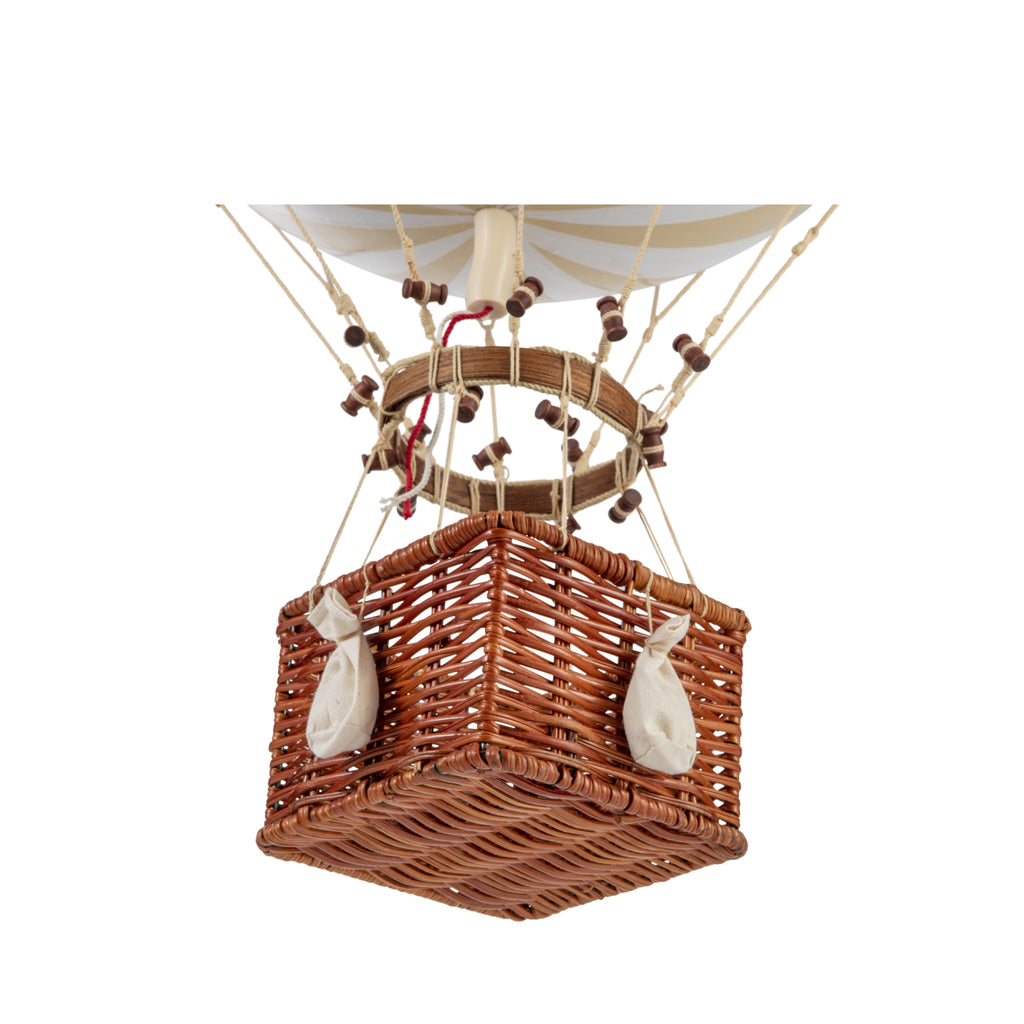 Authentic Models Jules Verne Balloon Model, White/ivory, Ø 42 Cm