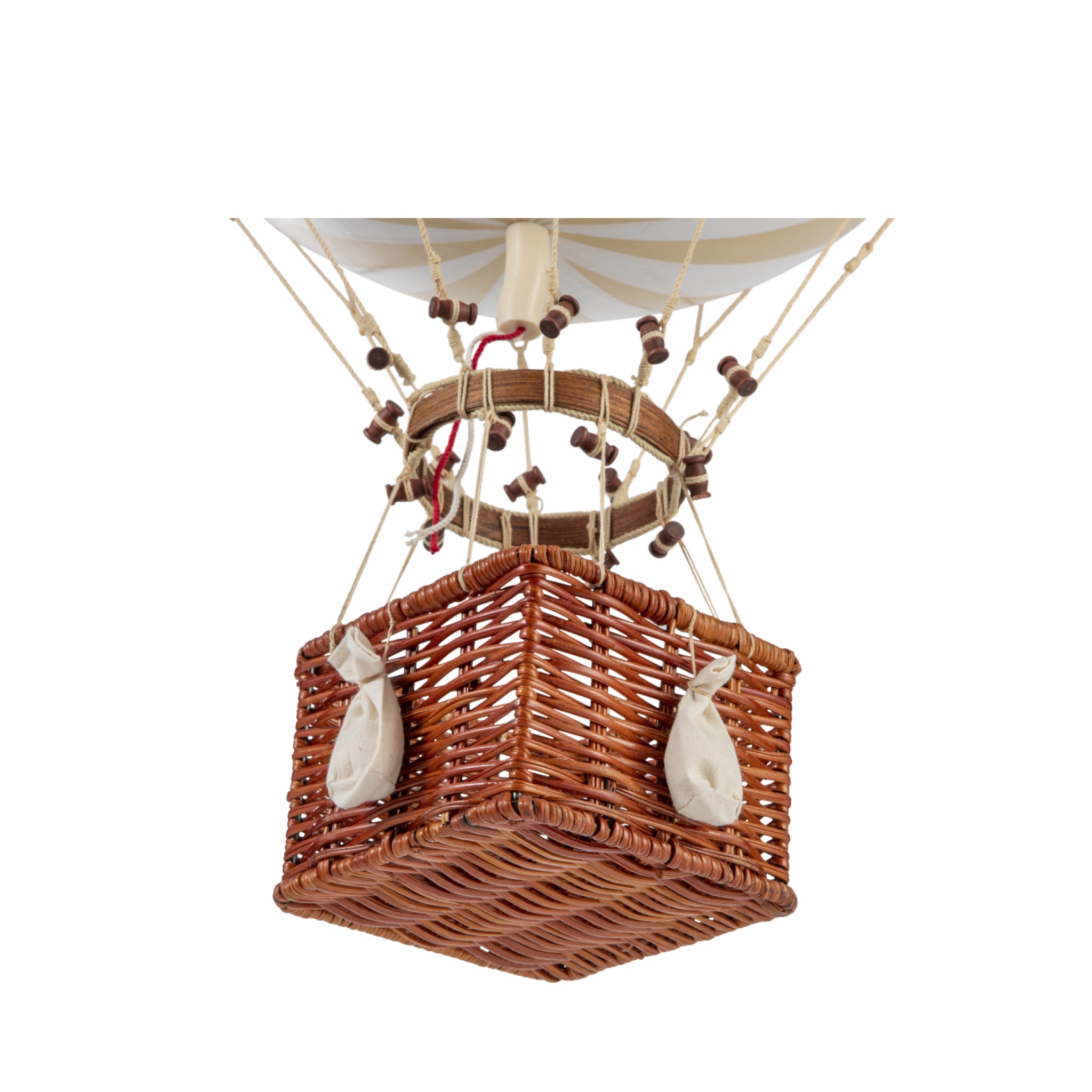 Authentic Models Jules Verne Balloon Model, White/ivory, Ø 42 Cm