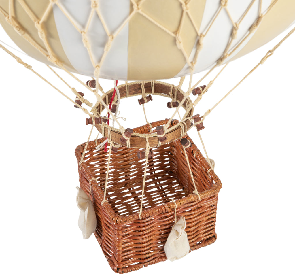 Authentic Models Jules Verne Balloon Model, White/ivory, Ø 42 Cm