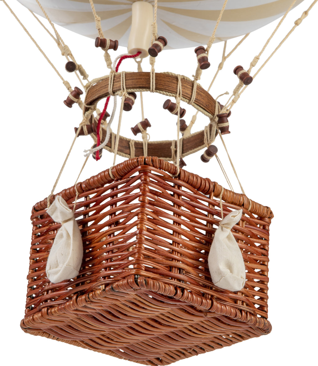 Authentic Models Jules Verne Balloon Model, White/ivory, Ø 42 Cm