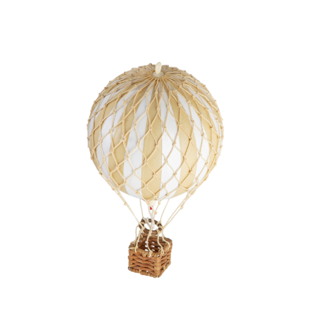 Authentic Models Floating The Skies Balloon Model, White/ivory, Ø 8.5 Cm