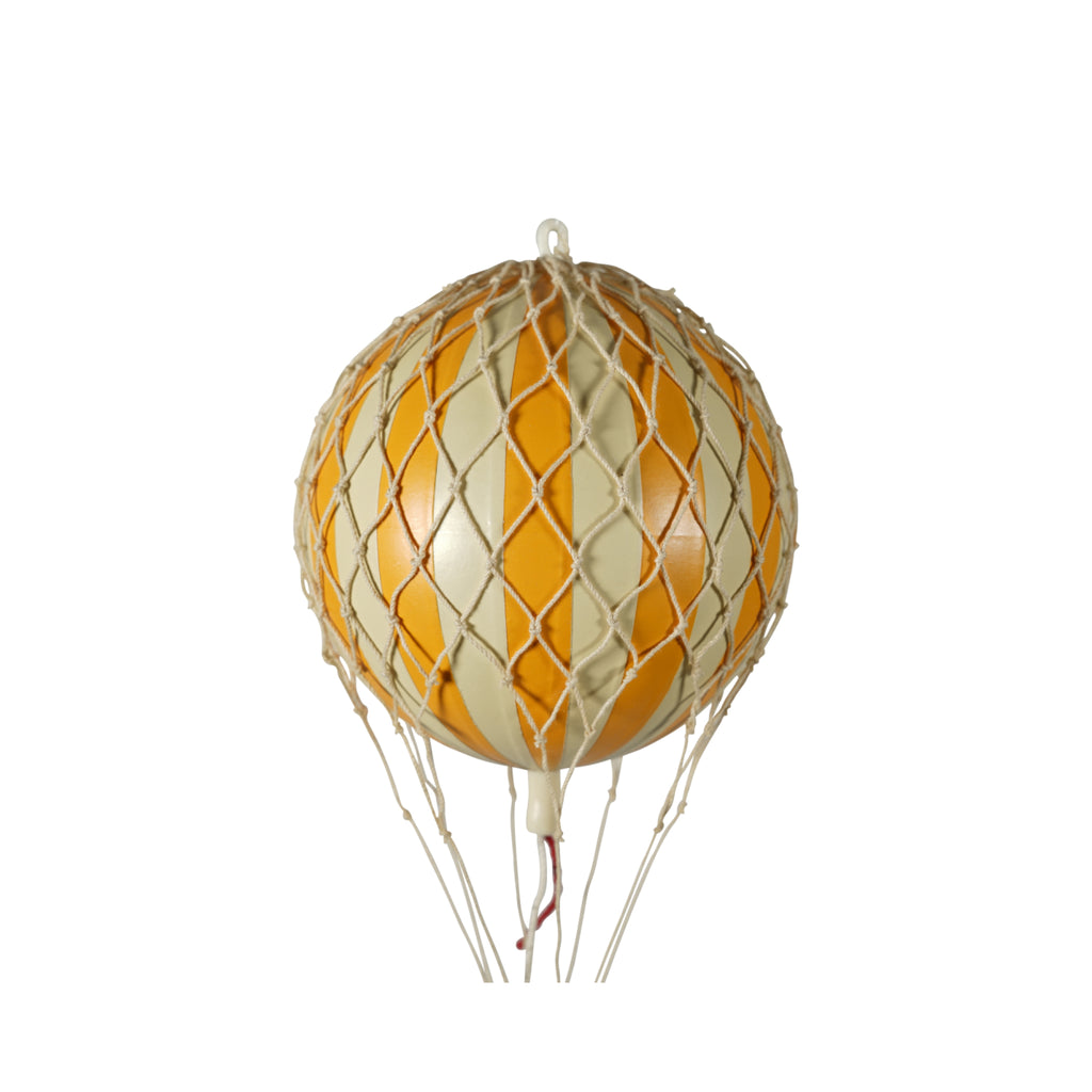 Authentic Models Floating The Skies Balloon Model, Orange/ivory, Ø 8.5 Cm