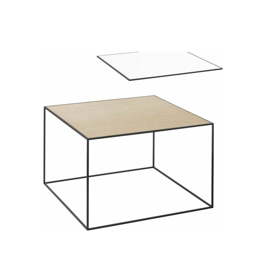 Audo Copenhagen Twin 35 tabletop, white/oak