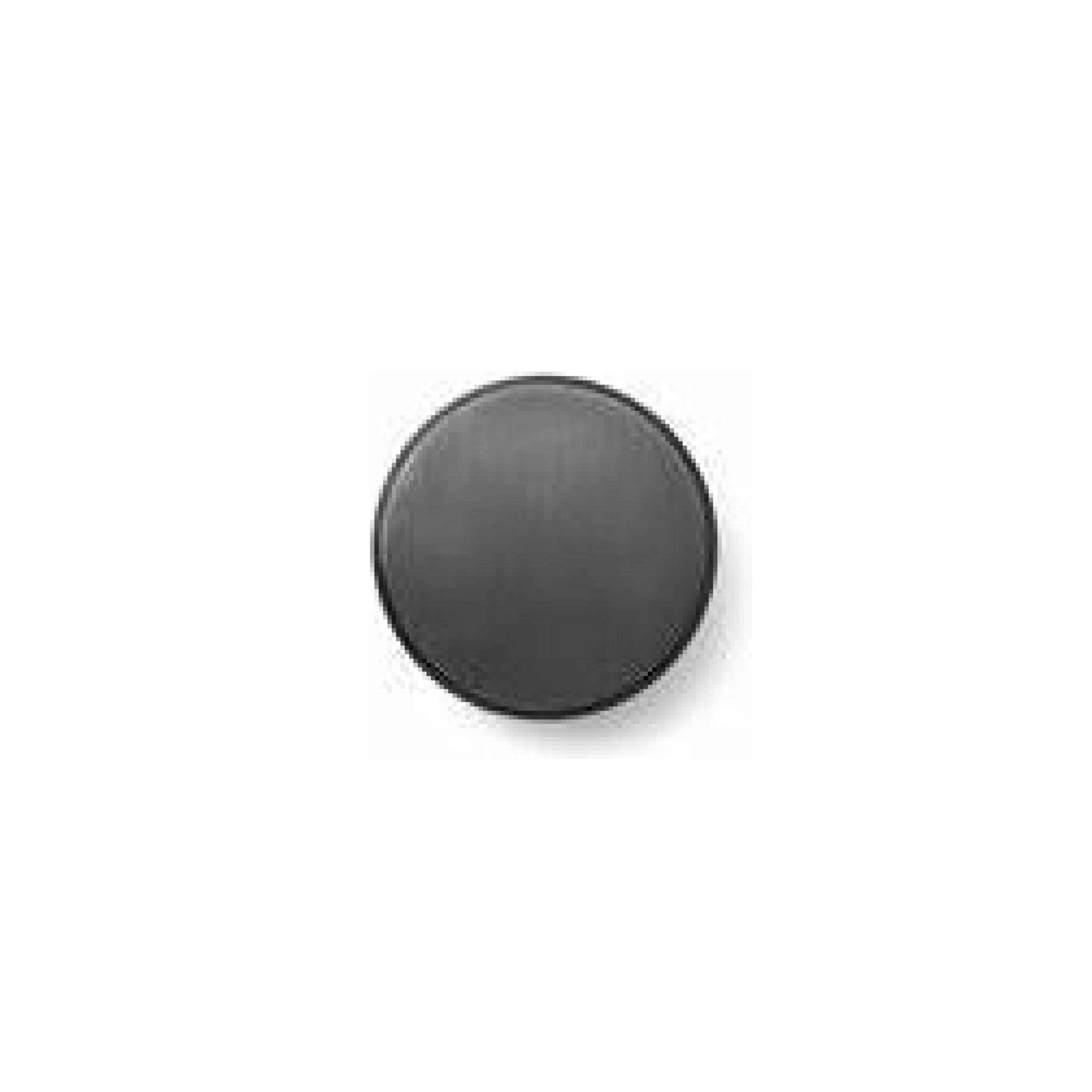 Ferm Living Hook Black Brass, 4cm