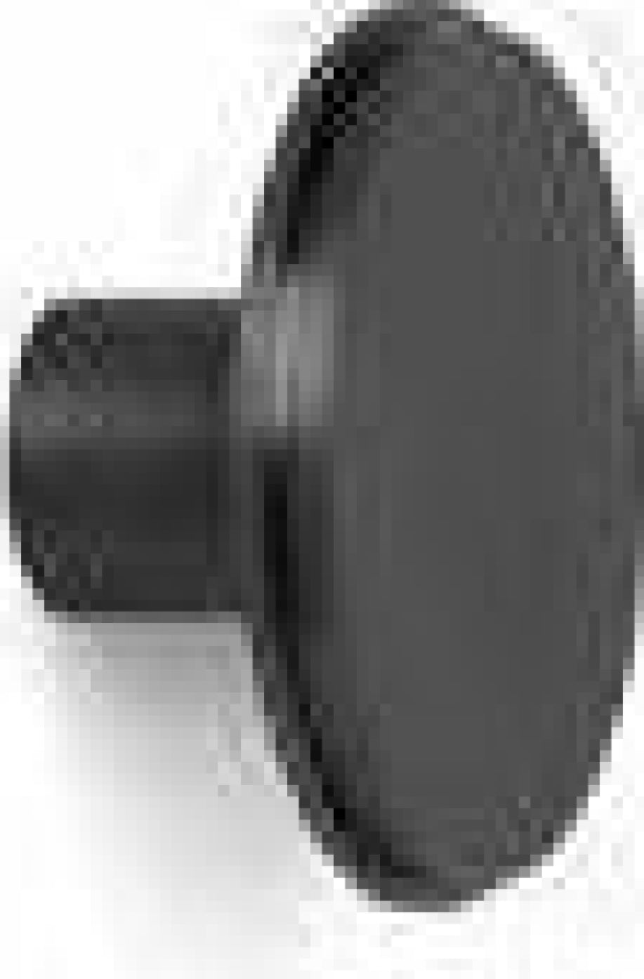 Ferm Living Hook Black Brass, 4cm