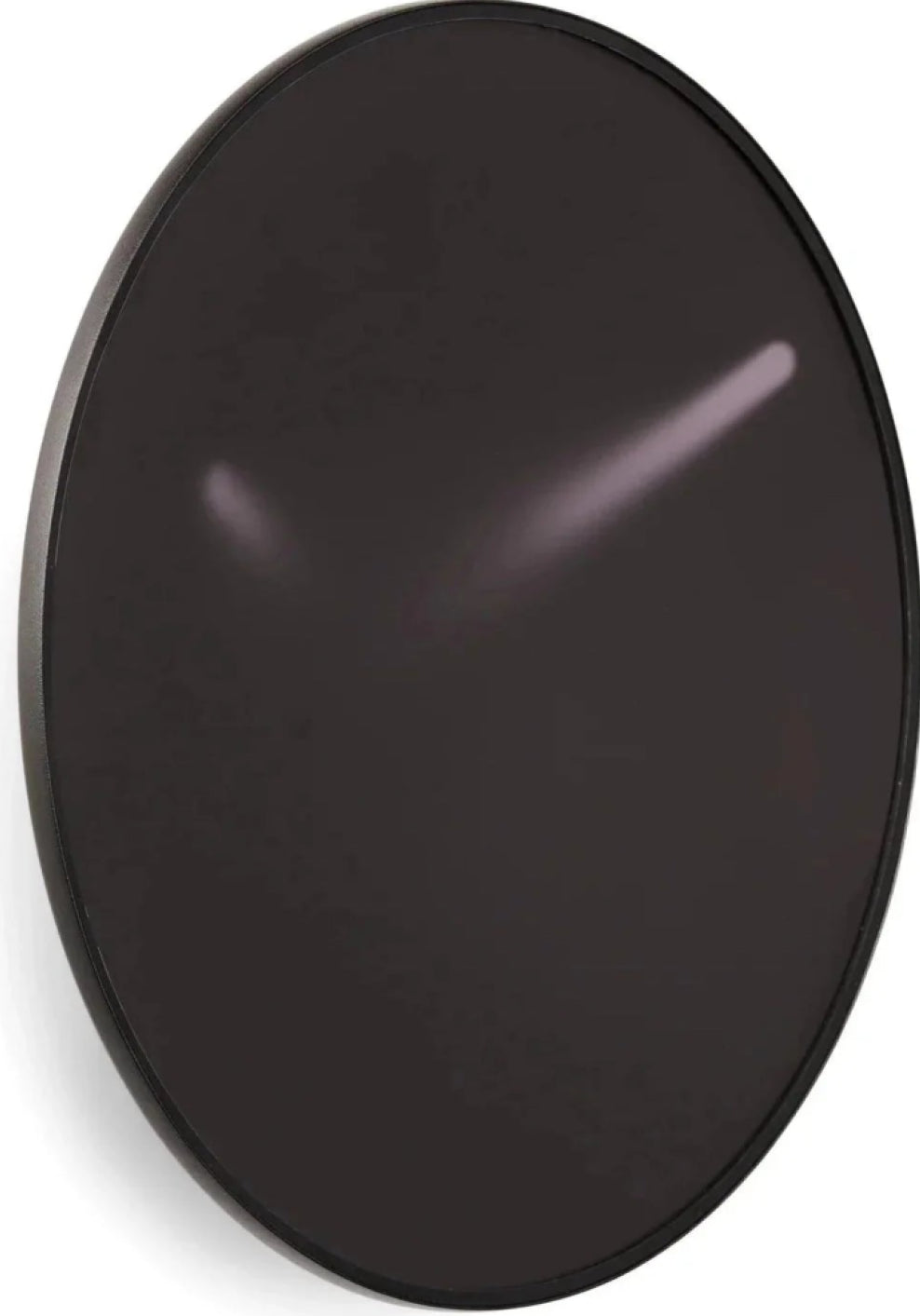 Gejst Momentt Wall Clock Black 30cm — Frosted Steel Acrylic Award 2020