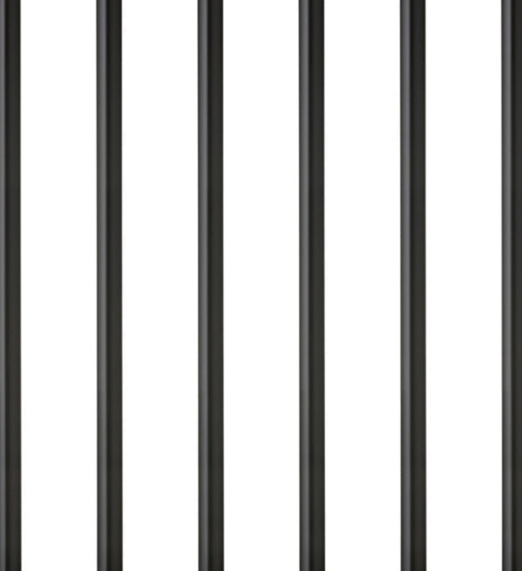 Lyngby Glas straw 6 pcs. black, 6 pcs.